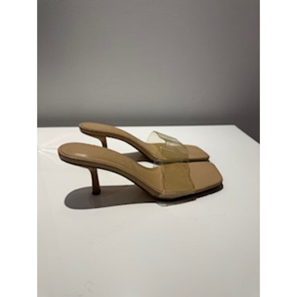 ZARA Kitten heels, clear top